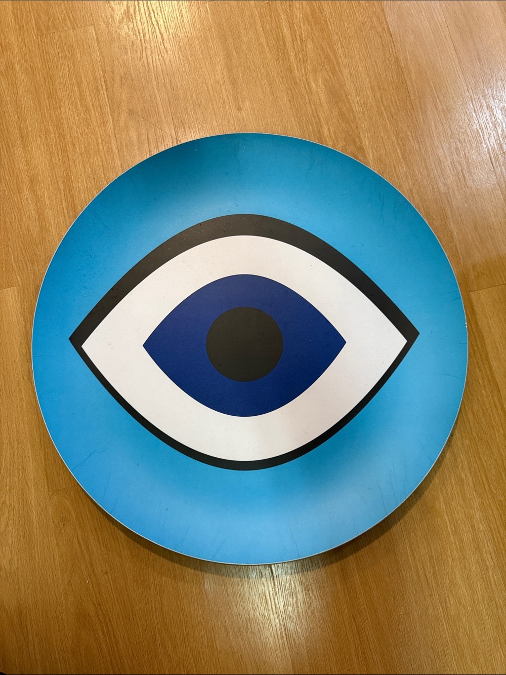 Blue Evil Eye Decorative Plate